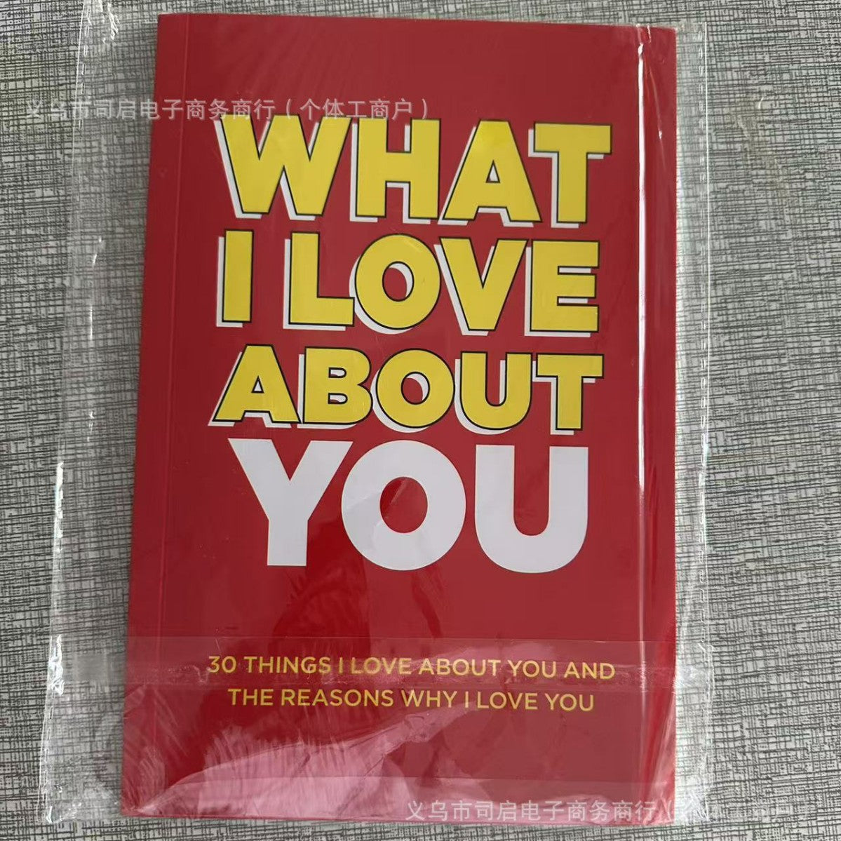 What I Love About You, Mom DAD's 30 Notebooks