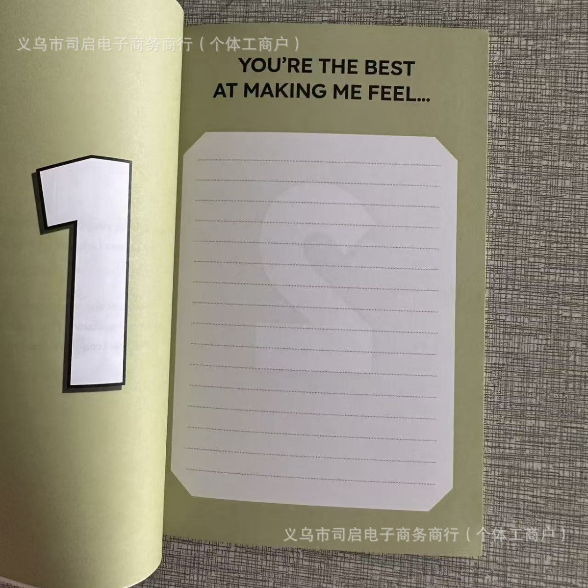 What I Love About You, Mom DAD's 30 Notebooks