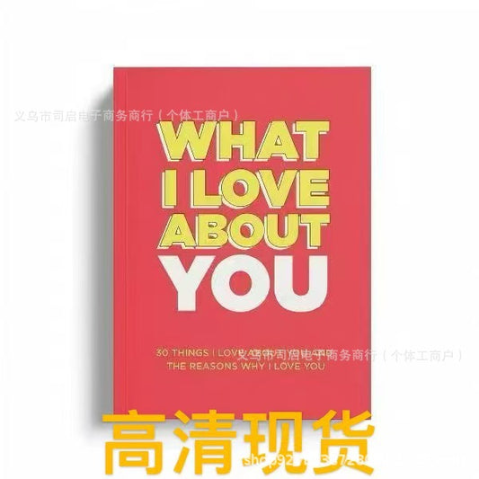 What I Love About You, Mom DAD's 30 Notebooks